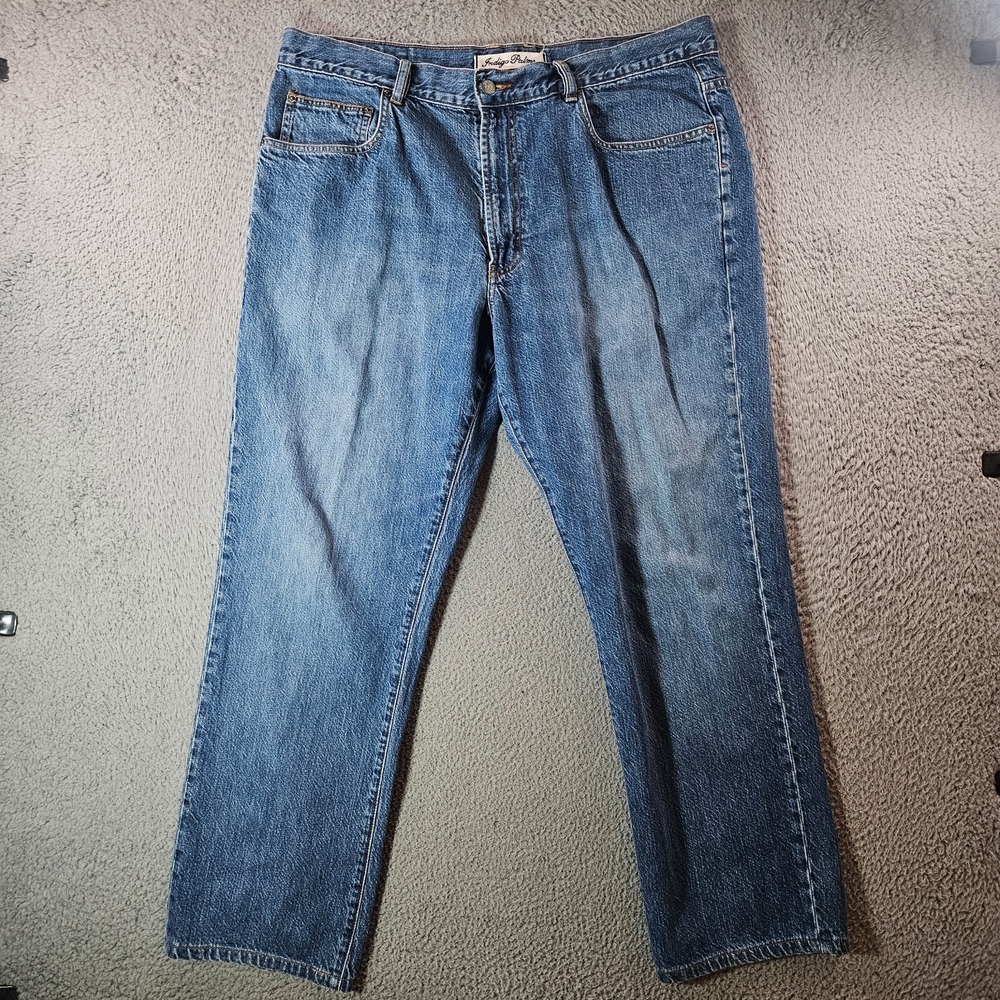 Tommy Bahama‎ Indigo Palms Jeans Men 40 x 31 Classic Fit Zip Blue